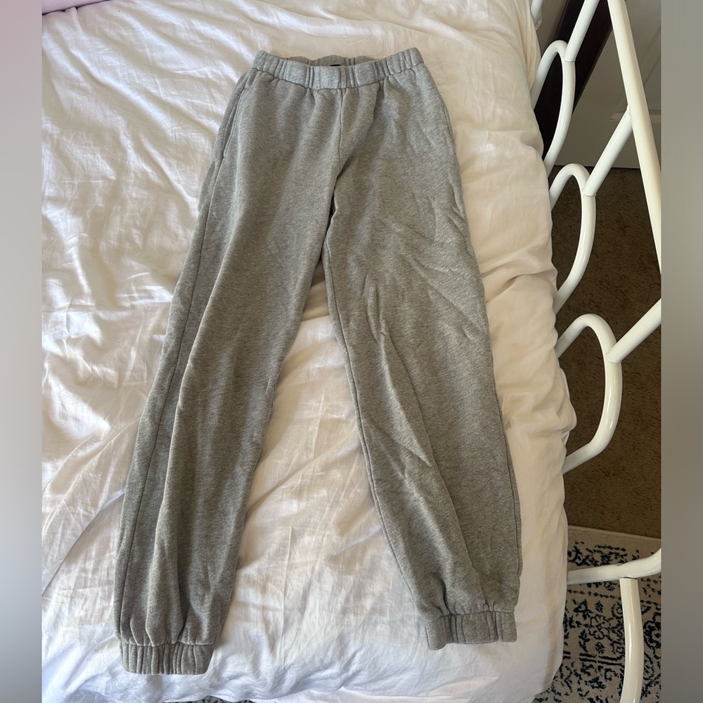 Brandy Melville Gray Rosa Sweatpants
